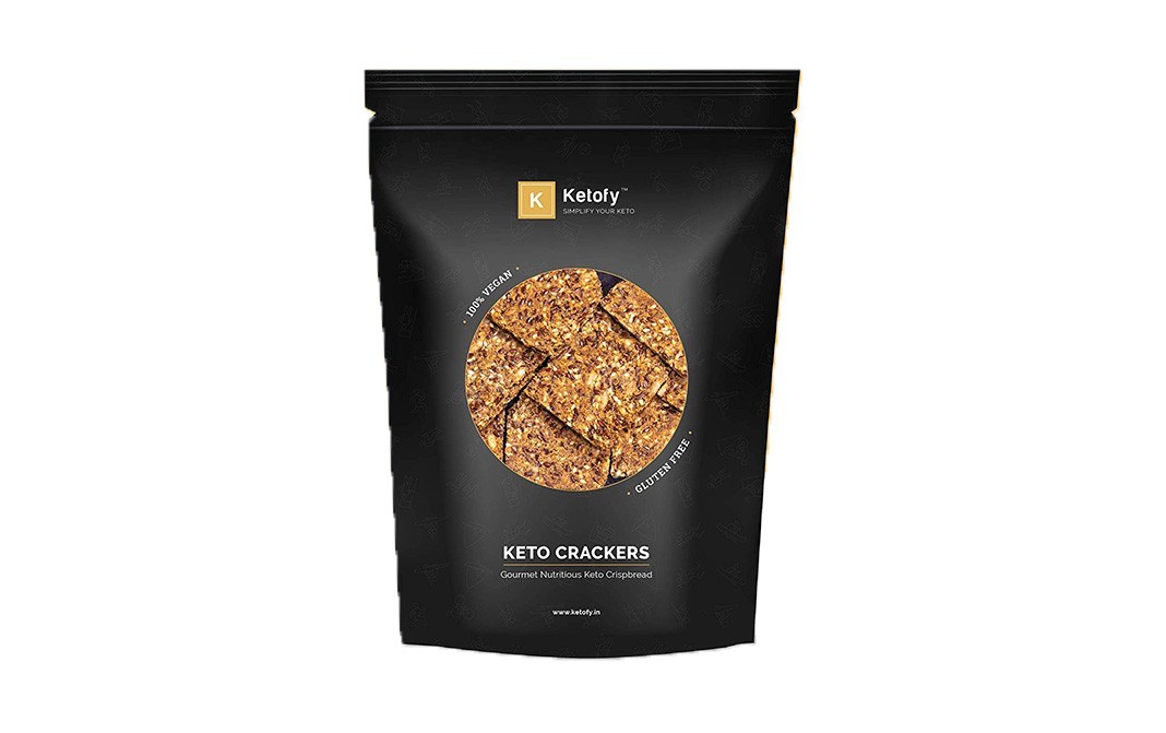 Ketofy Keto Crackers    Pack  250 grams